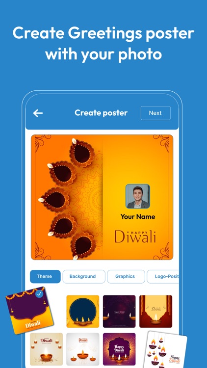 Festivo - Poster Maker screenshot-5