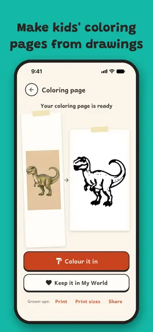 Fridge Door: Kids Drawings screenshot 3
