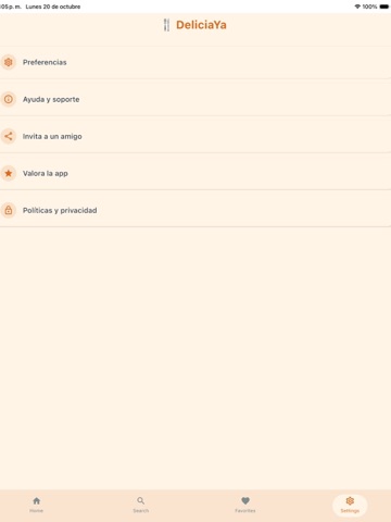 App screenshot