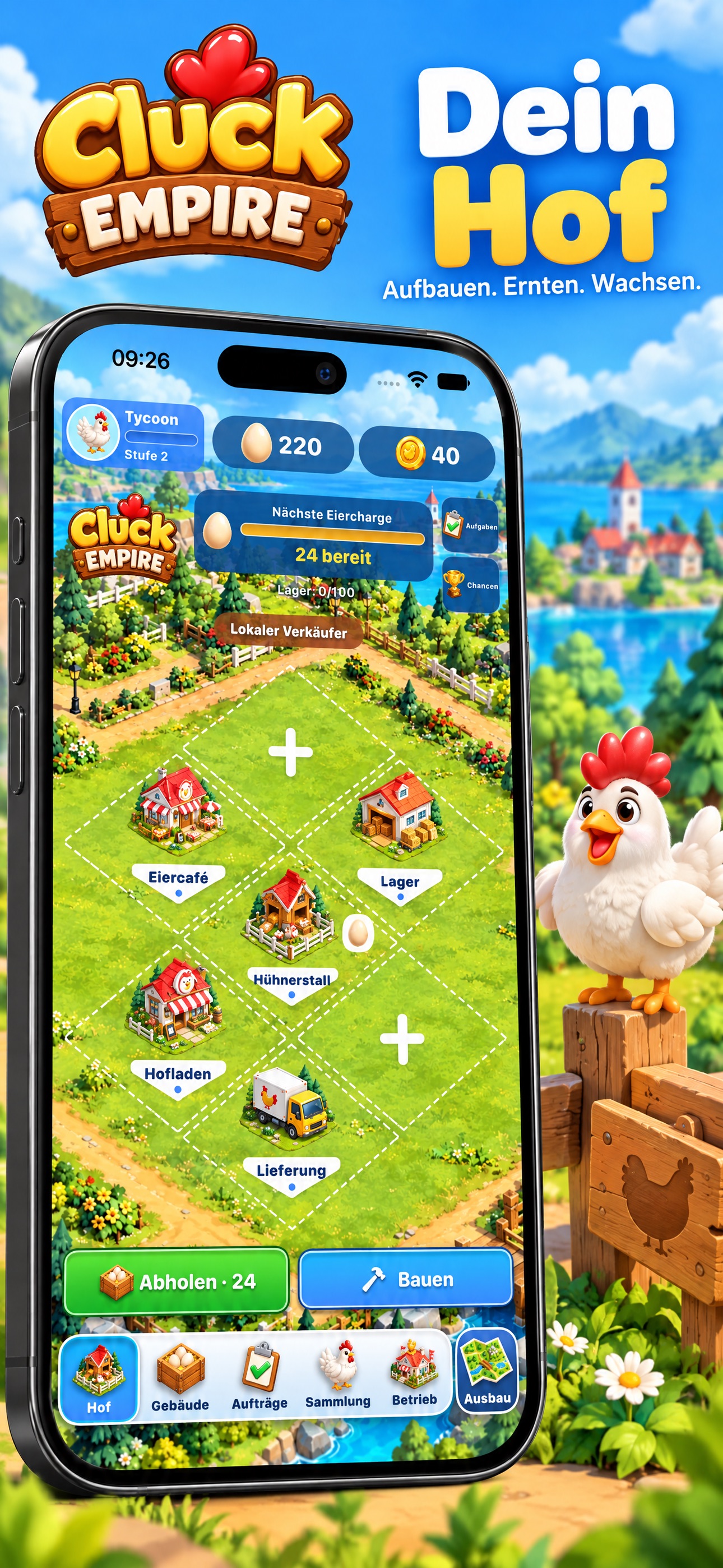 Screenshot 1 of Cluck Empire