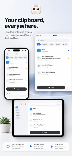 Klippy - Clipboard Manager screenshot 1