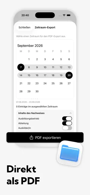 Berichtshelfer: Azubi KI App screenshot 4