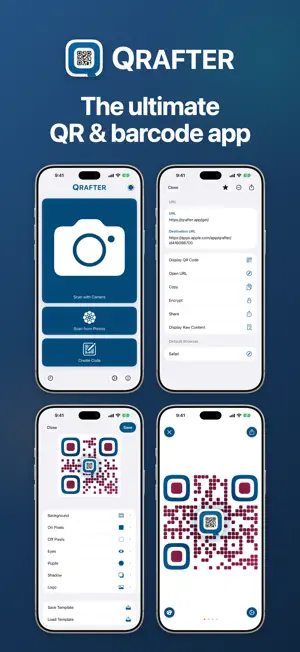 Qrafter: QR Code Reader screenshot 1
