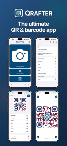 Qrafter: QR Code Reader iPhone screenshot 1