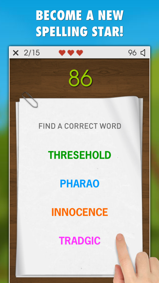 #2. Spelling Master Game (iOS) 由: Michal Sajban