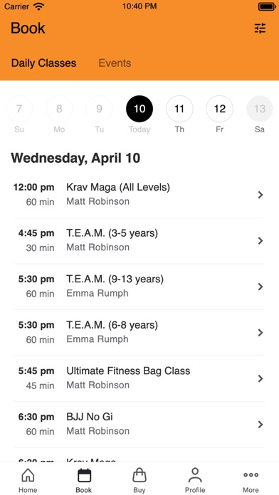 Charleston Krav Maga Screenshot