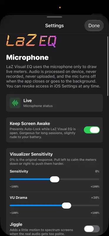 LaZ Visual Audio Equalizer screenshot 9 of 10