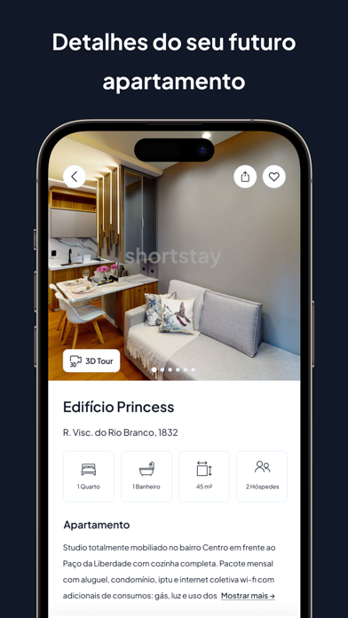 Shortstay iPhone screenshot 2 - Travel app