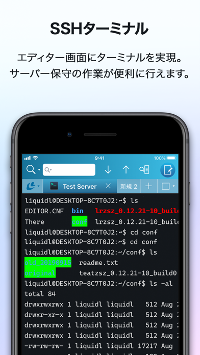 テキストエディタ LiquidLogicのスクリーンショット - 7