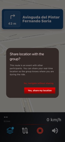 MotoFlap: Motorcycle GPS & Map Screenshot 2 of 7