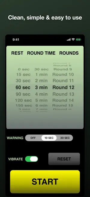 Boxing Round Timer screenshot 2