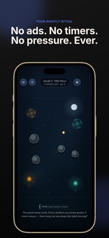 Lantern Pond: Zen Puzzle iPhone screenshot