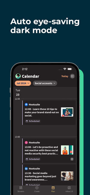 ‎Hootsuite - Social Media Tools Screenshot
