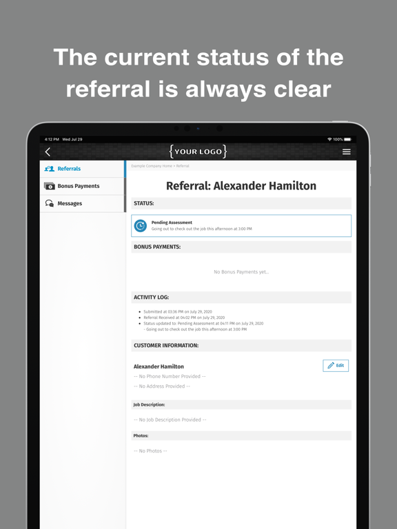 Screenshot #5 pour Referral Reactor