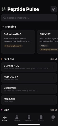 Peptide Pulse Screenshot 1 of 5