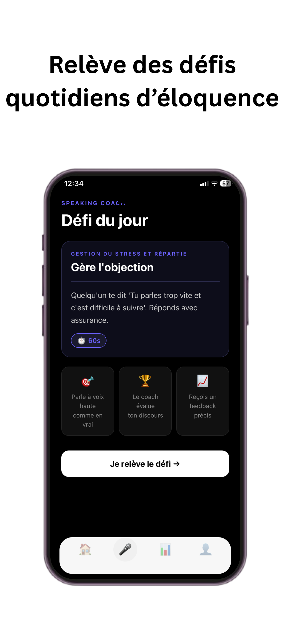 Talk AI : Parle avec confiance screenshot 3