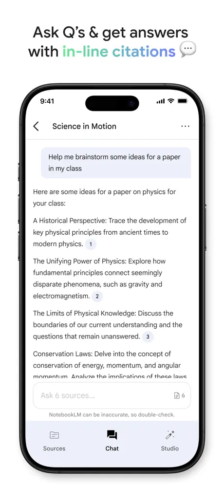 Google NotebookLM screenshot 5