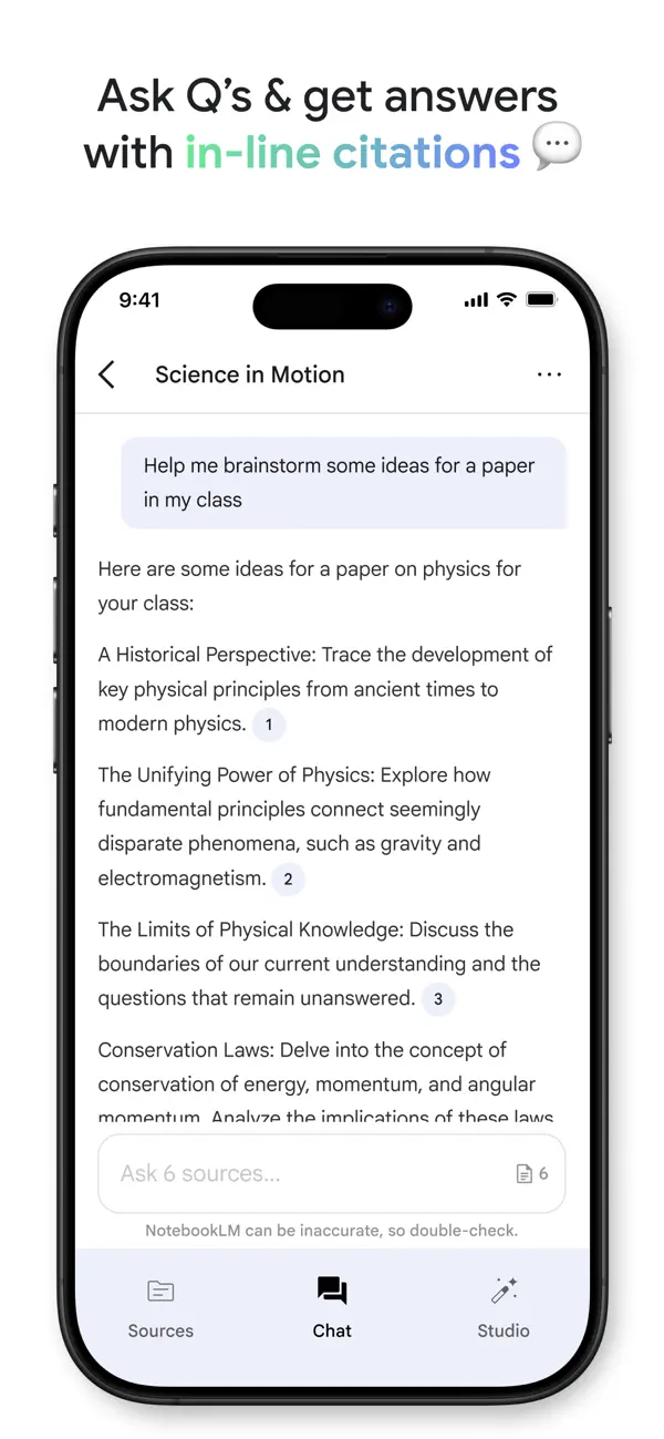 #5. Google NotebookLM (iOS) Przez: Google