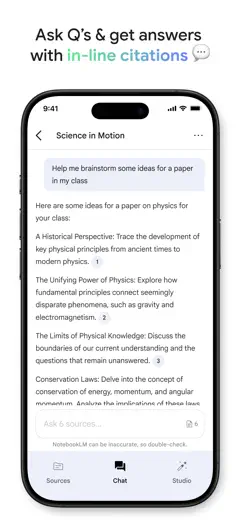 Google NotebookLM: Screenshot 5 von 6