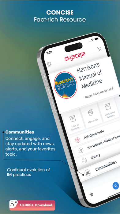 Harrison’s Manual of Medicine Screenshot