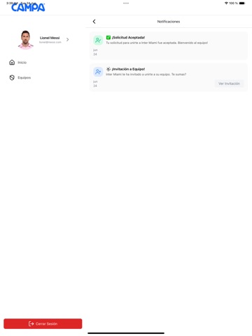Campa iPad screenshot 2
