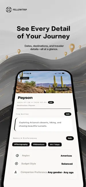 FellowTrip screenshot 3