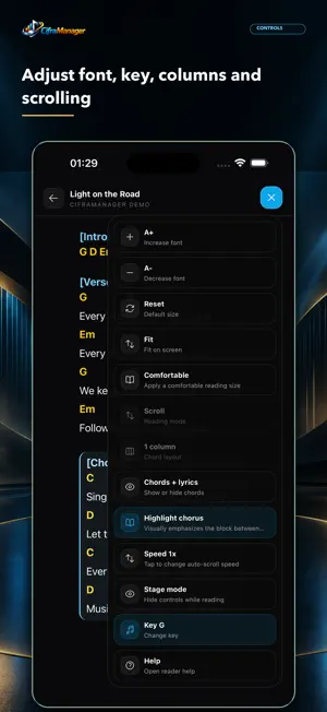 CifraManager: Cifras screenshot 3