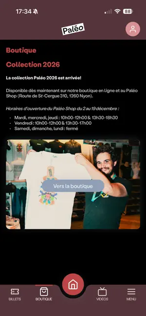 Paléo Festival Nyon 2026 iPhone screenshot 4