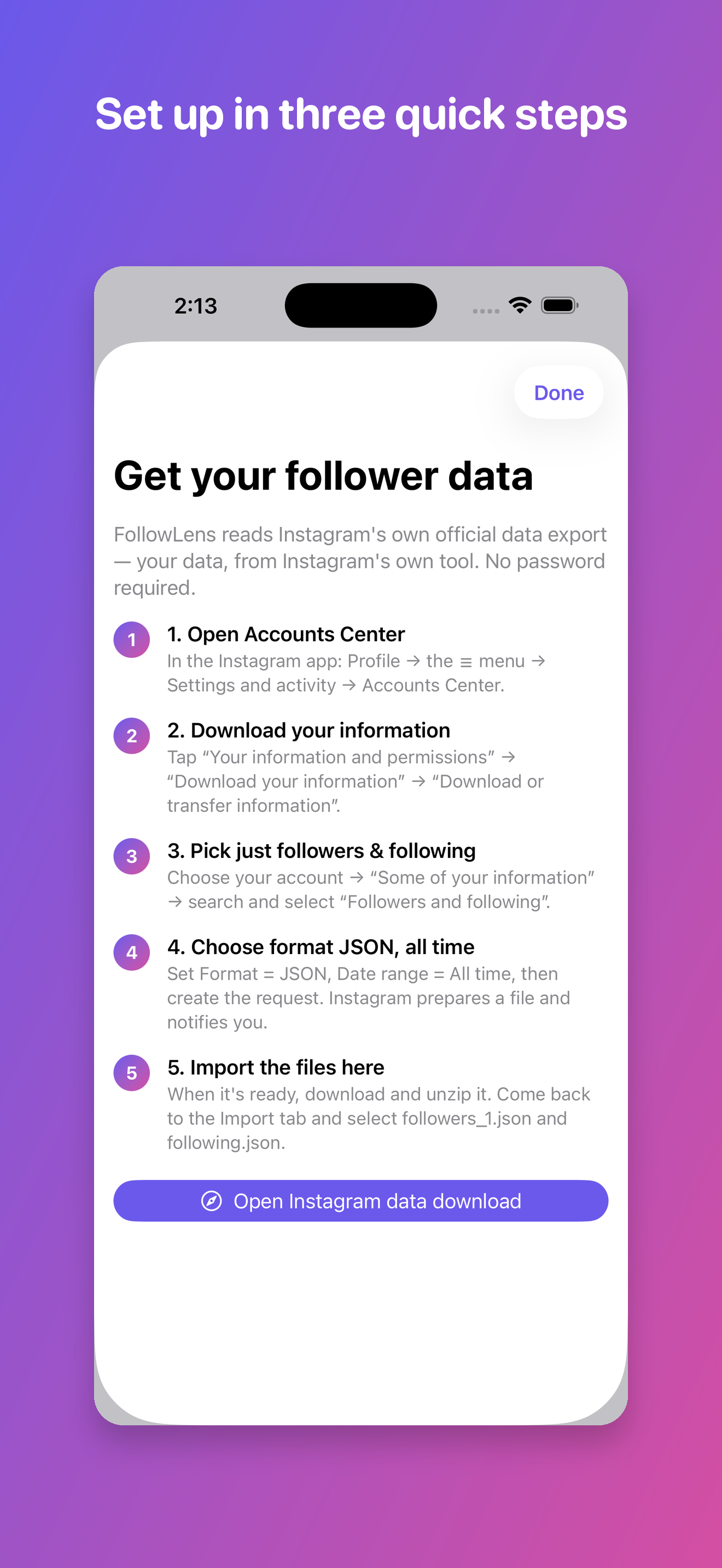 FollowLens: Follower Insights screenshot 3