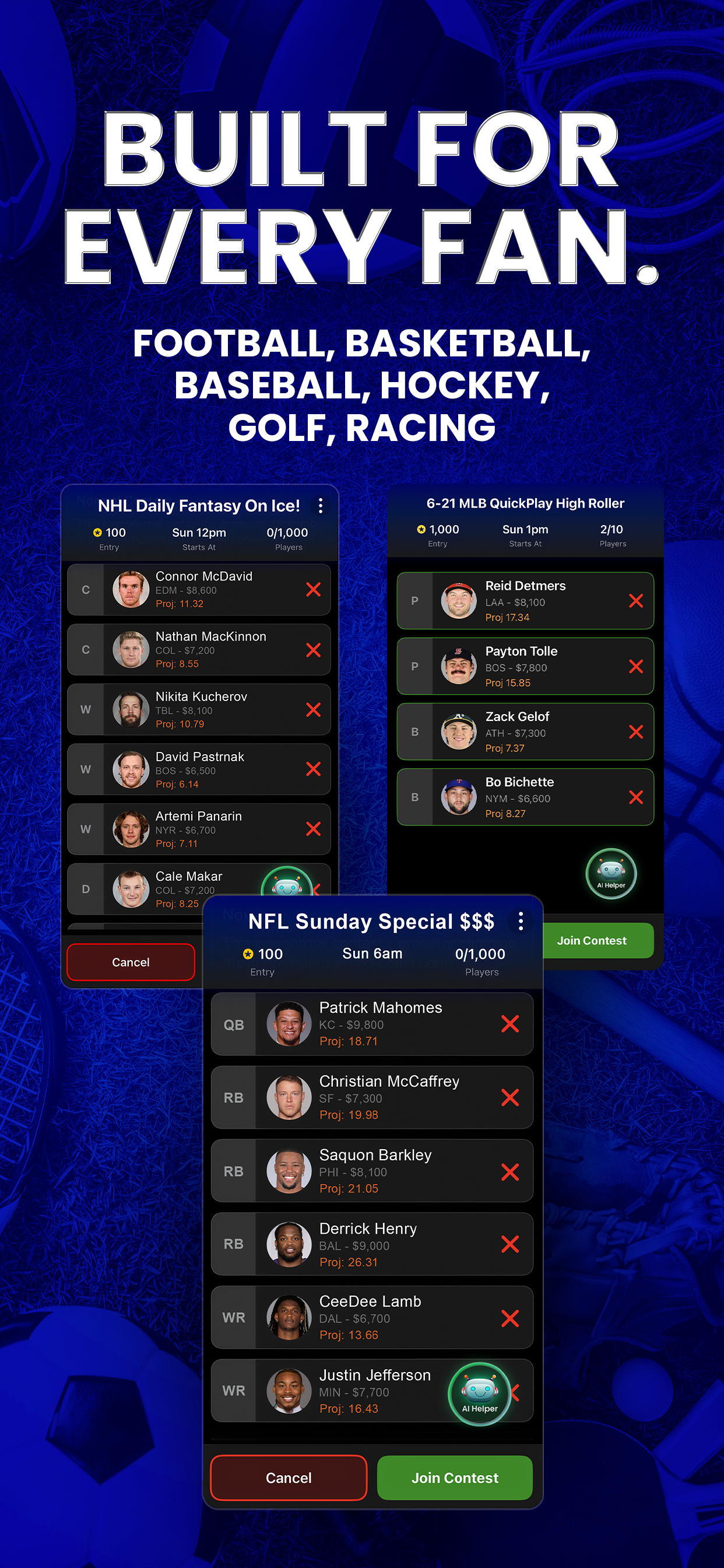 TopDraft Fantasy Sports screenshot 9