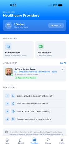 DoctorsAppointment.ai screenshot