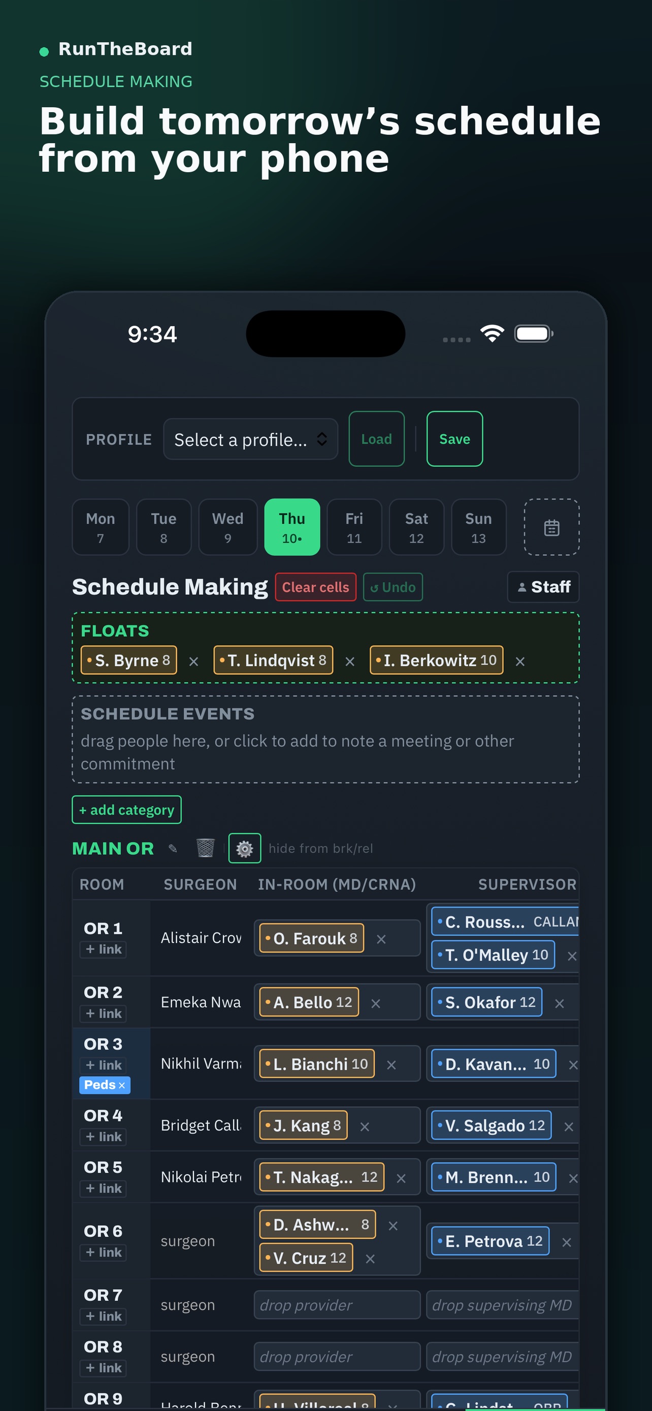 Screenshot 7 of Runtheboard Mobile