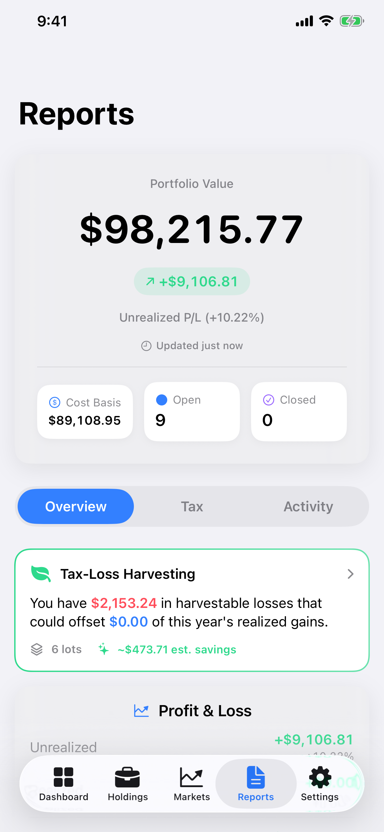 SmartFolio - Portfolio Tracker screenshot 4