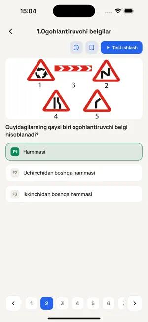 Avtotest Tayyorlov screenshot 3