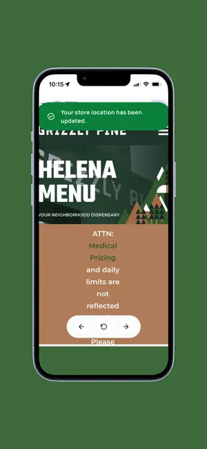 Grizzly Pine Premium Cannabis screenshot 3