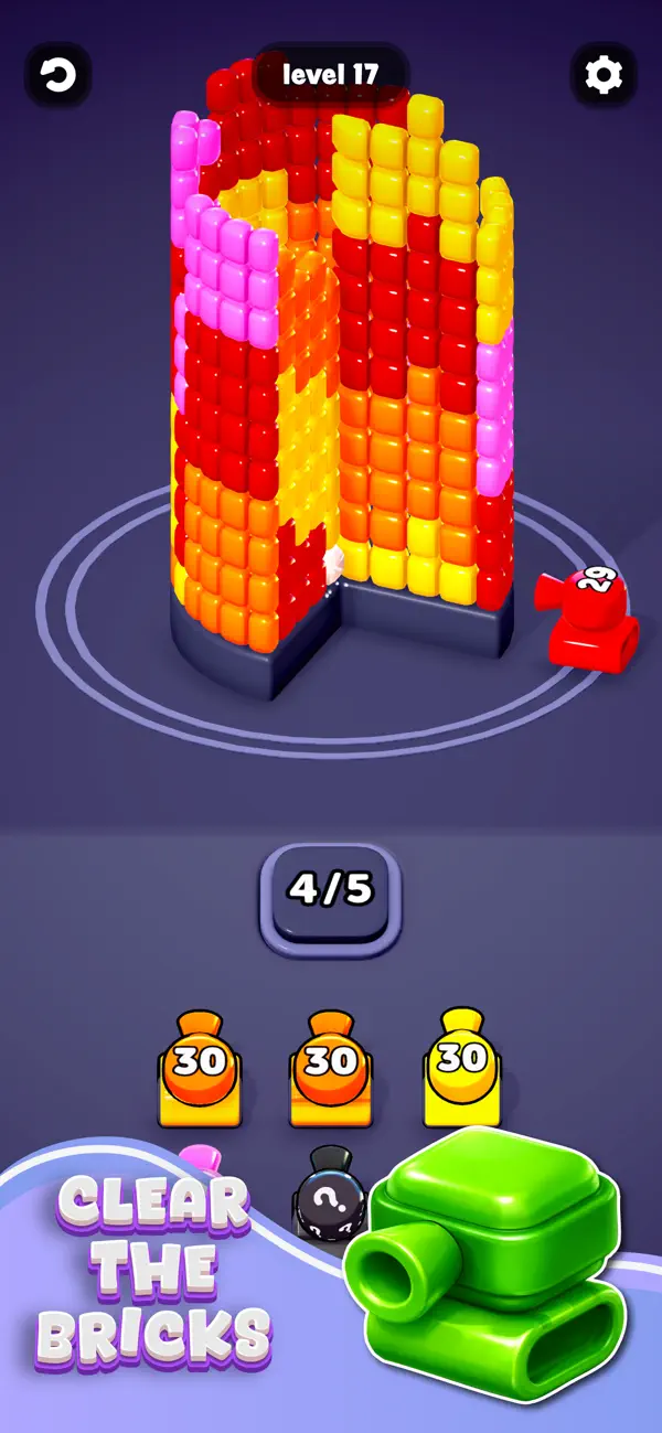 #3. Color Brick Tower (iOS) Με: Lutfi Baykan