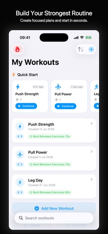 WinGym - Gym Workout Tracker Screenshot 1 of 8