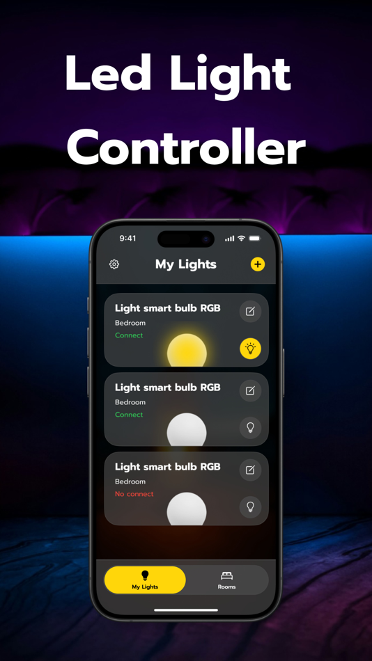 #2. LED Light Home Controller (iOS) โดย: sali kyr