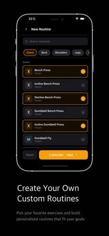 Deukgeun: Gym Workout Tracker iPhone screenshot