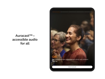 GN Auracast+ iPad screenshot