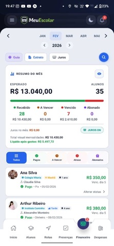 Meu Escolar screenshot