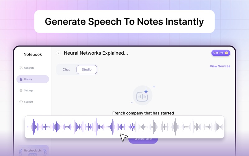 Notebook - AI Note Taker iPhone screenshot