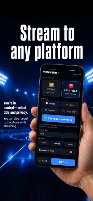 GameCam Sports Video Recorder screenshot 4