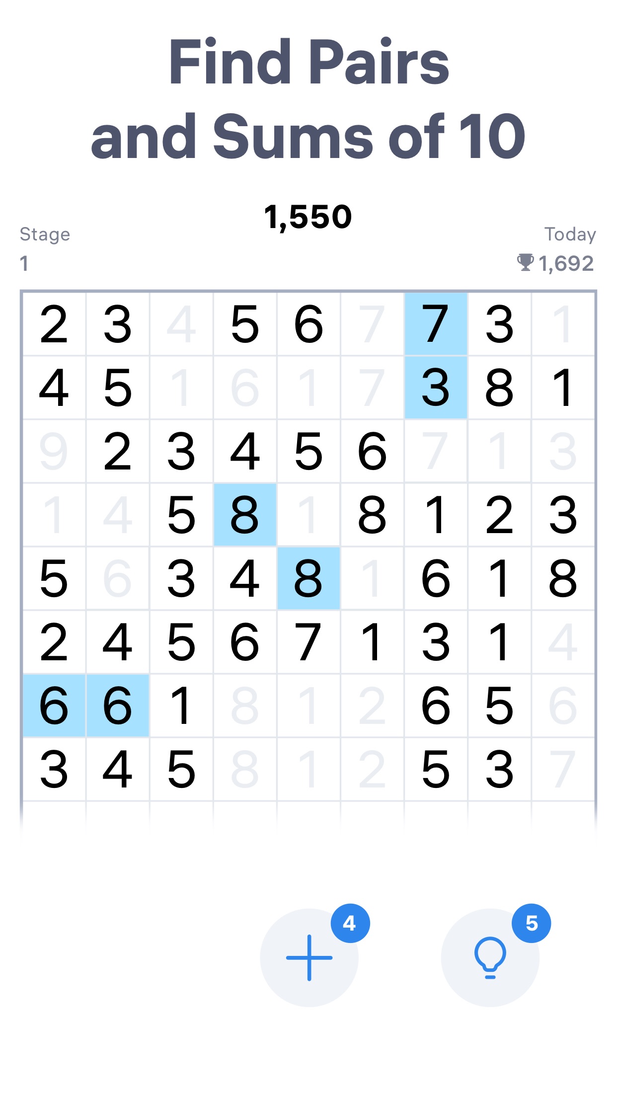Number Match - Numbers Game screenshot 2