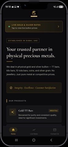 Prince Jewellers LLC iPhone screenshot