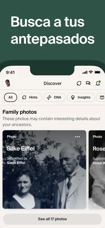 Ancestry: Genealogía y ADN screenshot 2 of 9