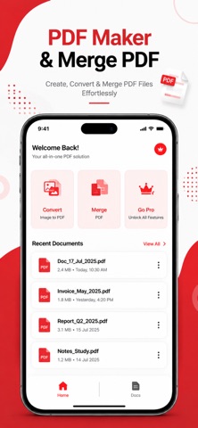 Image to PDF : Merge PDF iPhone screenshot