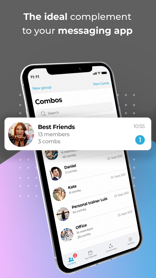 #1. WhatsNext Organizer (iOS) 由: CombMe UG haftungsbeschrankt