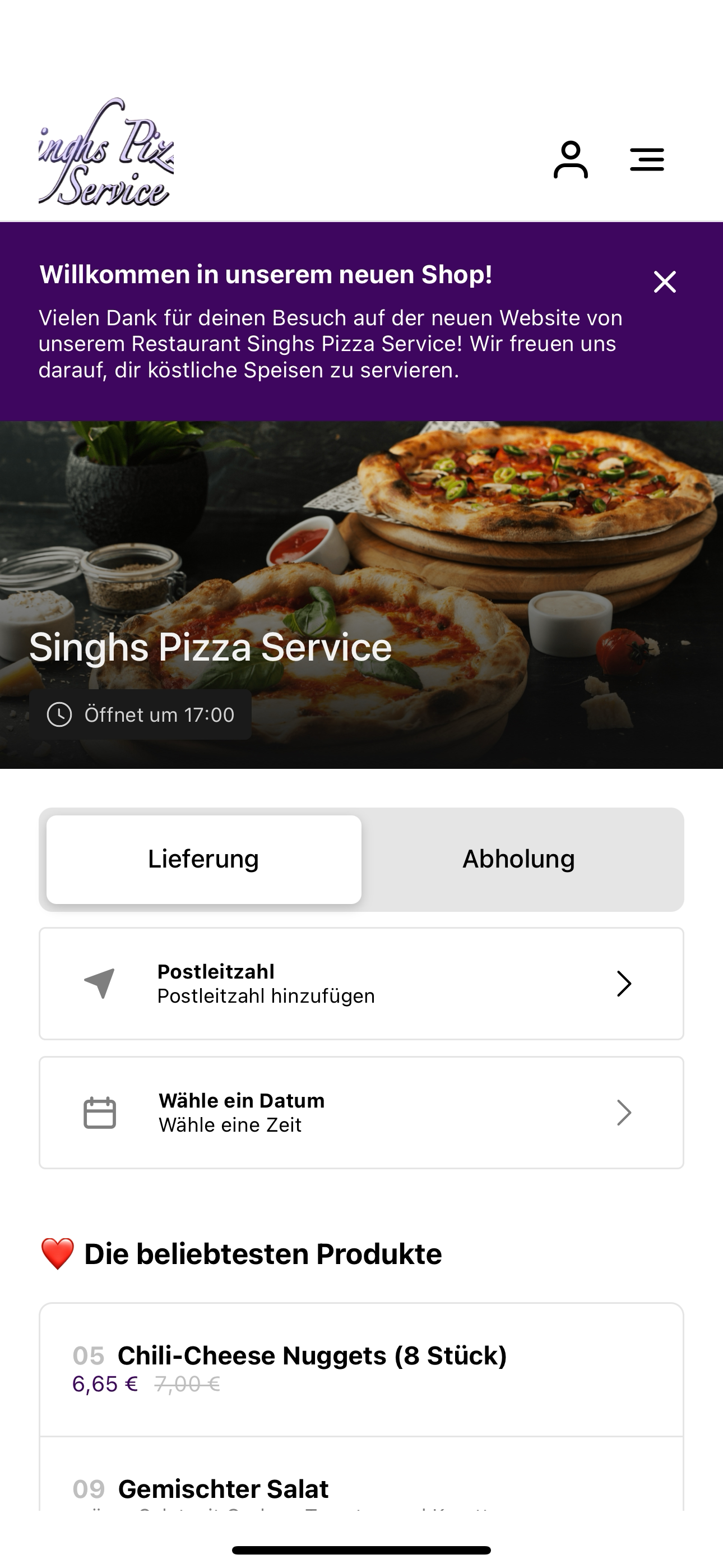 Singhs Pizza Service