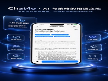 Chat4o - AI Strategist iPad screenshot